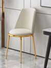 VERMA Leather Dining Chair - Image 5