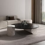 1M Tempur Solid Marble Stone Coffee Table