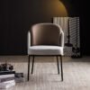 BORDER Leather Dining Chair - Image 2