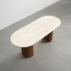 1.8M Anya Sintered Stone Dining Table - Walnut - Image 4