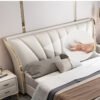 Armani Upholstered Leather King Size Bedframe - Image 6