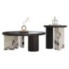 Charlie Marble Wood Coffee Table Set - Image 6