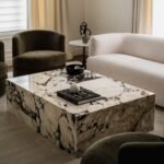 1M Classic Solid Marble Coffee Table