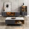 1.2M Dinar Elegant Marble Top Living Display Cabinet - Image 2