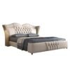 Dreamscape Upholstered Leather King Size Bedframe - Image 5