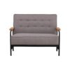 DZIRE Grey Two Seater Sofa - Image 2