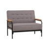 DZIRE Grey Two Seater Sofa