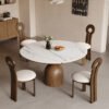 1.3M RUKA Extendable Sintered Stone Top Dining Table - Image 2