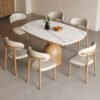 1.3M RUKA Extendable Sintered Stone Top Dining Table - Image 5