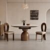 1.3M RUKA Extendable Sintered Stone Top Dining Table - Image 4