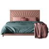 Parish Upholstered Velvet King Size Bedframe - Image 6