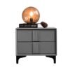 Travis Leather Nightstand - Image 9