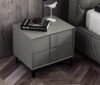 Travis Leather Nightstand - Image 2