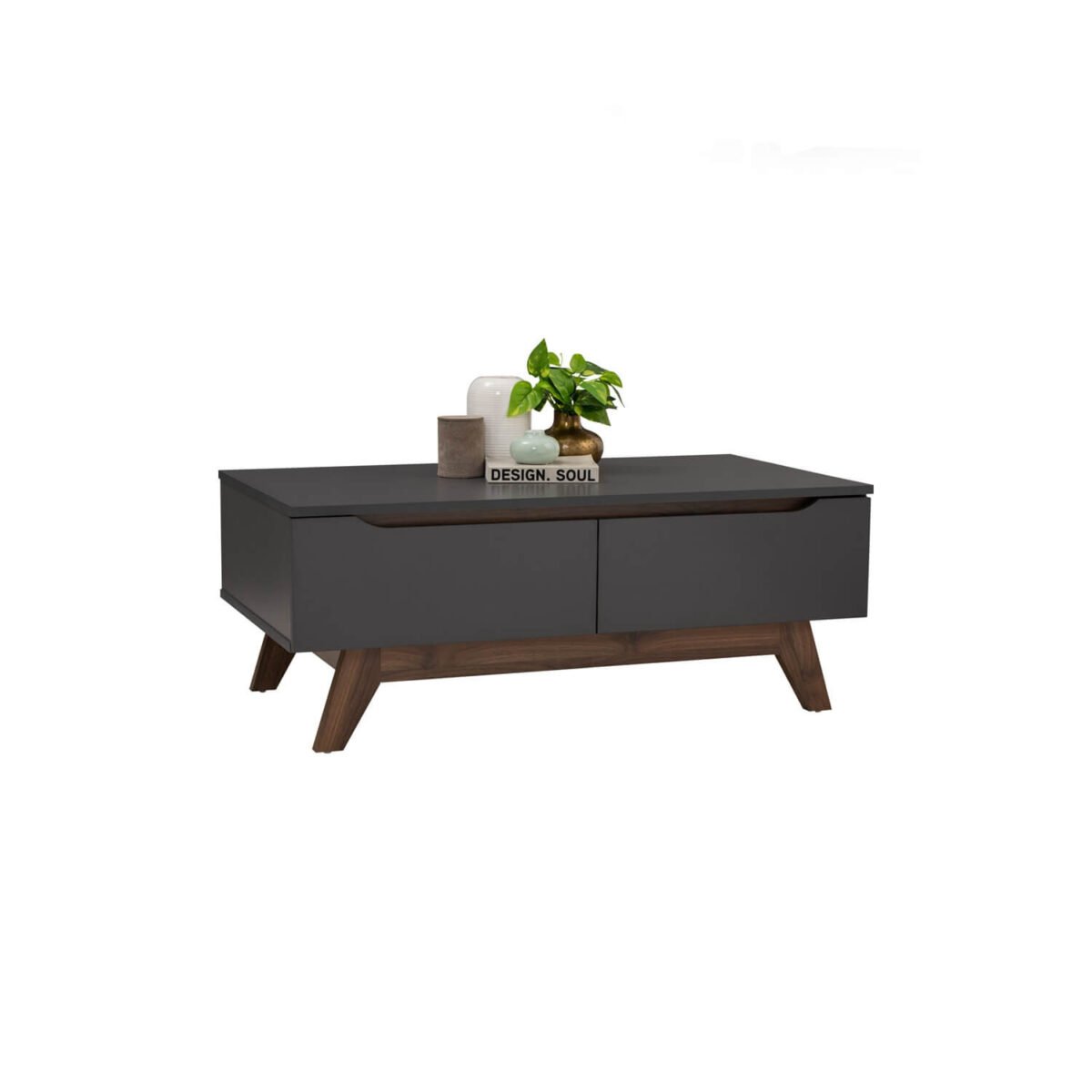 1M MANDO Coffee Table - Grey - Image 5