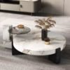 Rajasthan Marble Coffee Table Set - Image 5