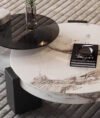 Rajasthan Marble Coffee Table Set - Image 6