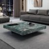 1M Timeless Solid Marble Stone Coffee Table - Image 6