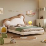 Bear Upholstered Leather Queen Bedframe