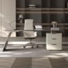 1.8M Berlin Marble Office Desk - Image 3