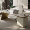 1.8M Berlin Marble Office Desk - Image 2