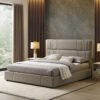 ZURICH Upholstered Luxury Leather King Size Bedframe