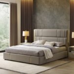ZURICH Upholstered Luxury Leather King Size Bedframe