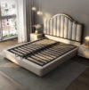 Allure Upholstered Leather King Size Bedframe - Image 3