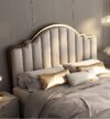 Allure Upholstered Leather King Size Bedframe - Image 9