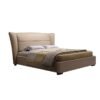 Athena Upholstered Luxury Leather King Size Bedframe - Image 5