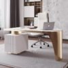 1.8M Austin Marble Office Desk - Image 2