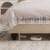 Bonita Upholstered Velvet Queen Bedframe - Image 2