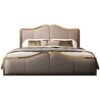 Carlyn Upholstered Leather King Size Bedframe - Image 9