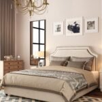 Daphne Upholstered Luxury Velvet King Size Bedframe
