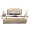 Geneva Upholstered Luxury Leather King Size Bedframe - Image 9