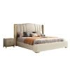 Grace Upholstered Luxury Leather King Size Bedframe - Image 11