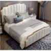 Tiffany Upholstered Leather King Bedframe - Image 3