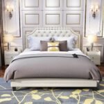 Lilydale Upholstered Luxury Leather King Size Bedframe