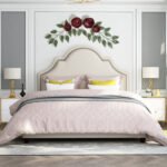 Roseanne Upholstered Luxury Velvet King Size Bedframe