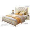 Lucid Upholstered Luxury Leather King Size Bedframe - Image 6