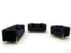 MOROCCO Living Suite Upholstered Velvet Sofa Set - Image 8