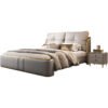 Moscow Upholstered Leather King Size Bedframe - Image 12