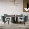 Noah Velvet Dining Chair - Image 3