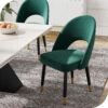 Omega Velvet Dining Chair