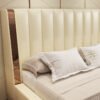 Lioness Upholstered Luxury Leather King Size Bedframe - Image 5