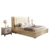 Lioness Upholstered Luxury Leather King Size Bedframe - Image 12