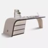 1.8M Stark Marble Office Desk - Image 6