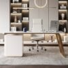 1.8M Stockholm Marble Office Desk
