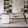 1.8M Stockholm Marble Office Desk - Image 3