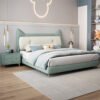 Zoetopia Upholstered Leather Queen Bedframe - Image 3