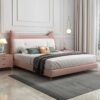 Zoetopia Upholstered Leather Queen Bedframe - Image 6